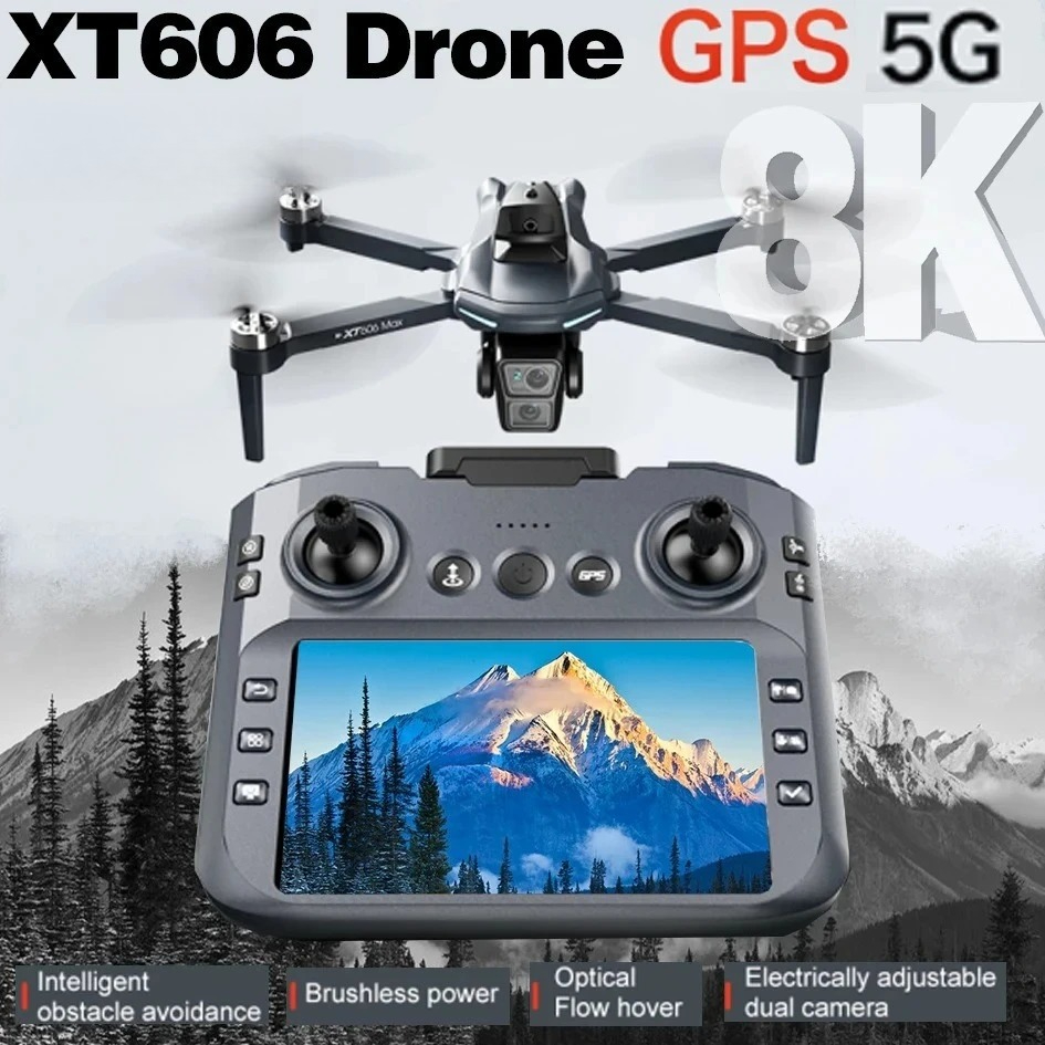 Drone Kit Professional - Drone Original XT606 Profissional com Câmera