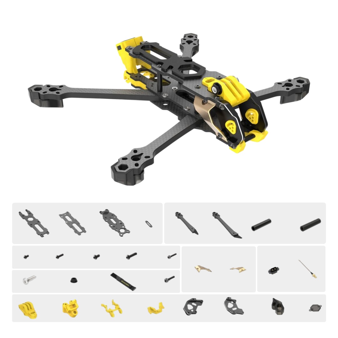 Kit de quadro Mario 5, versão  - Drone Kit Fpv avaliação e preço