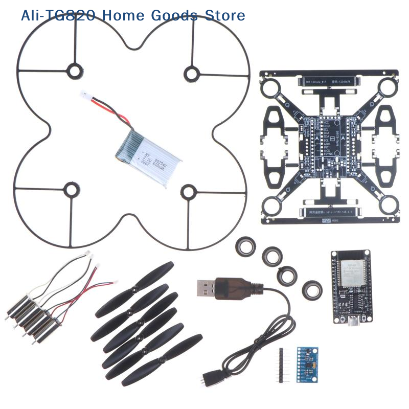 Kit de mini drone de código ab - Drone Kit Octocopter avaliação e preço
