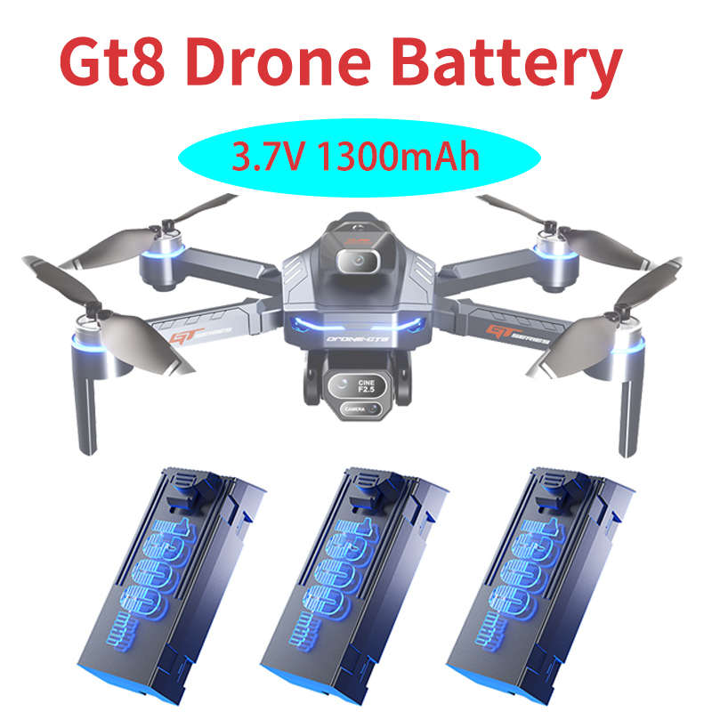 Original 3.7v 1300mah gt8 zang - Drone Kit Professional avaliação e preço