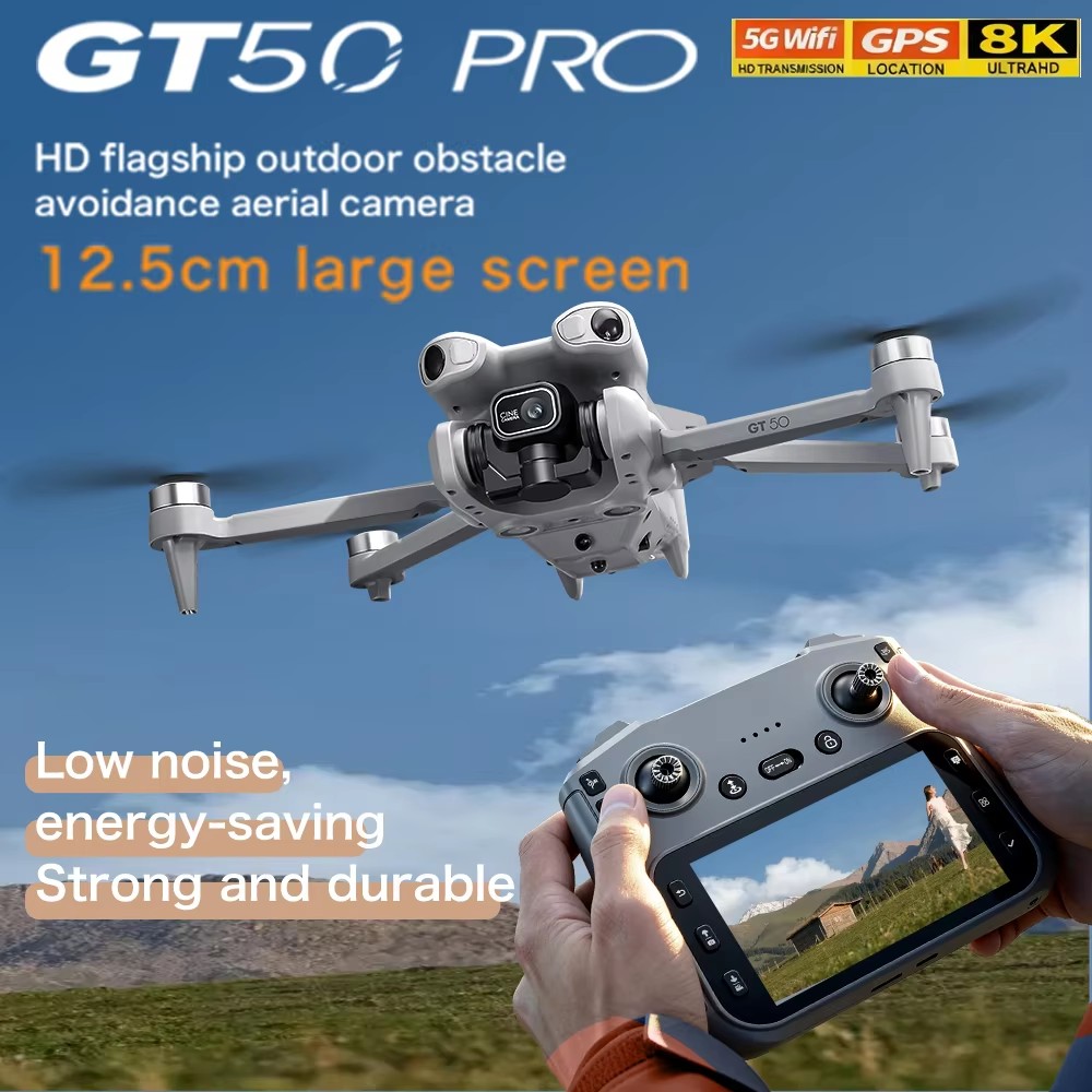 Drone GT50 original, FPV, 4K,  - Drone Kit Professional avaliação e preço